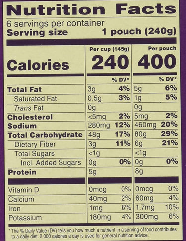 Seeds of Change Brown & Red Rice w/ Chia & Kale, 8.5 Ounce, 6 Count